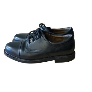 blue leather dress shoes men ROYAL LUXE Men's Blue Leather Loafer Dress Shoes with Metal Buckle Accent